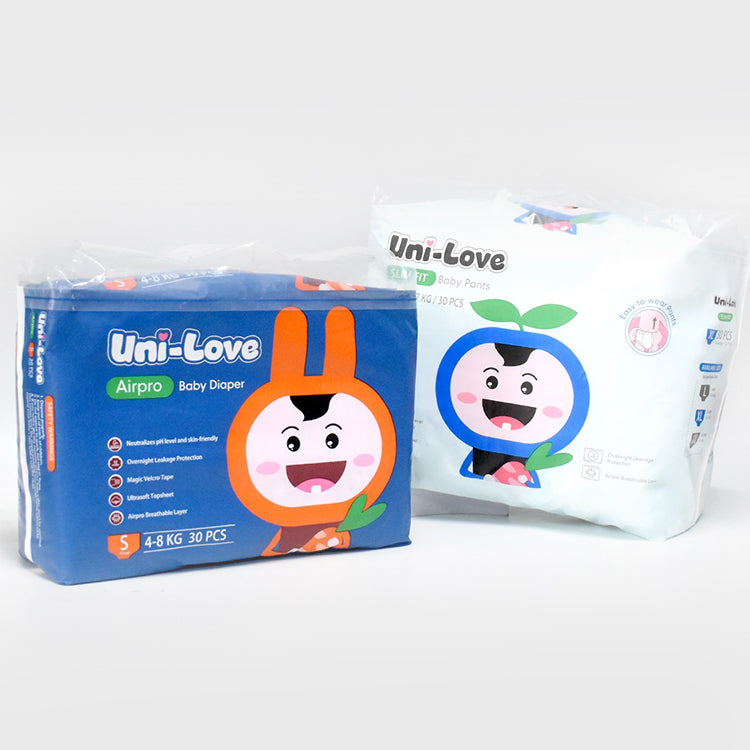 UniLove Airpro Baby Diaper 30's (Newborn) Pack of 4 – Uni-Love PH