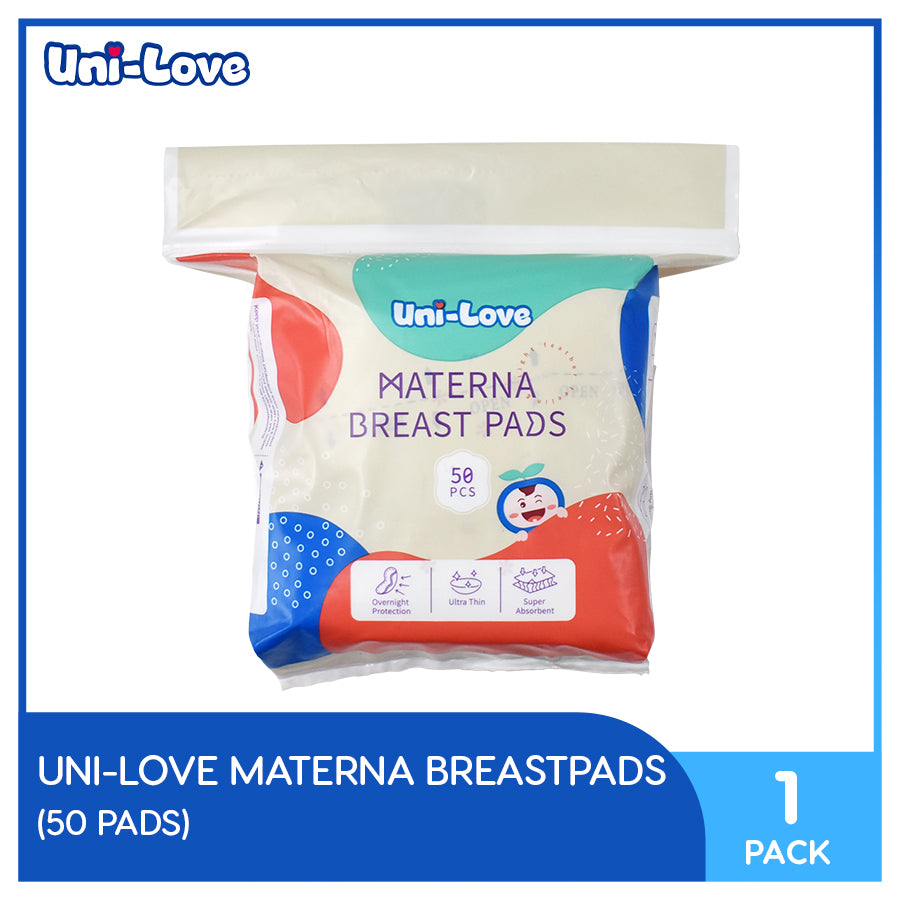 Leaking breastmilk? Try our Uni-Love Materna Breast Pads