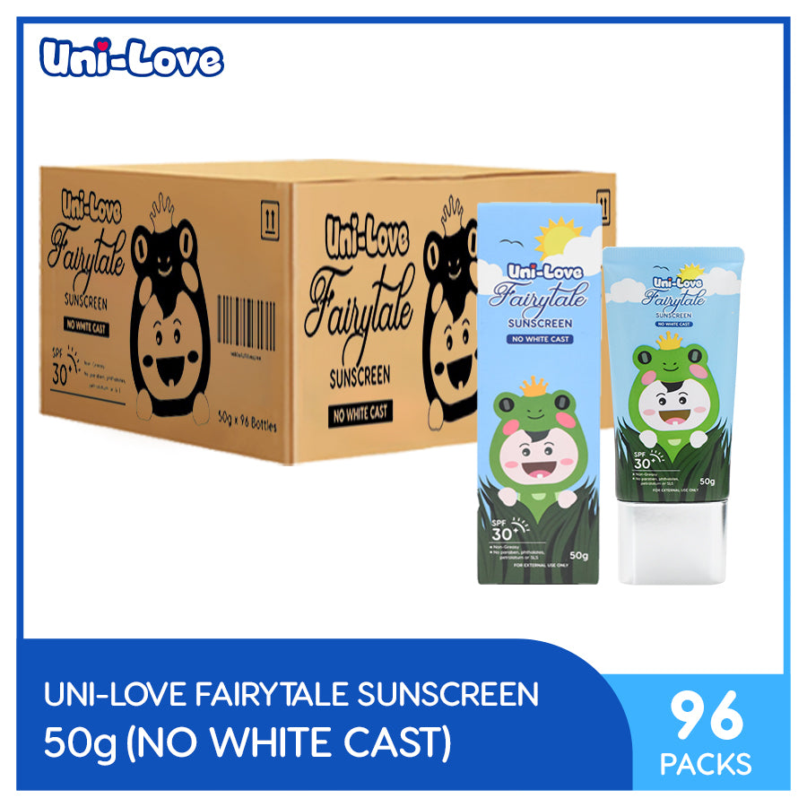 Uni-Love Fairytale Sunscreen 50g (No White Cast) Pack of 96 (1 Case)