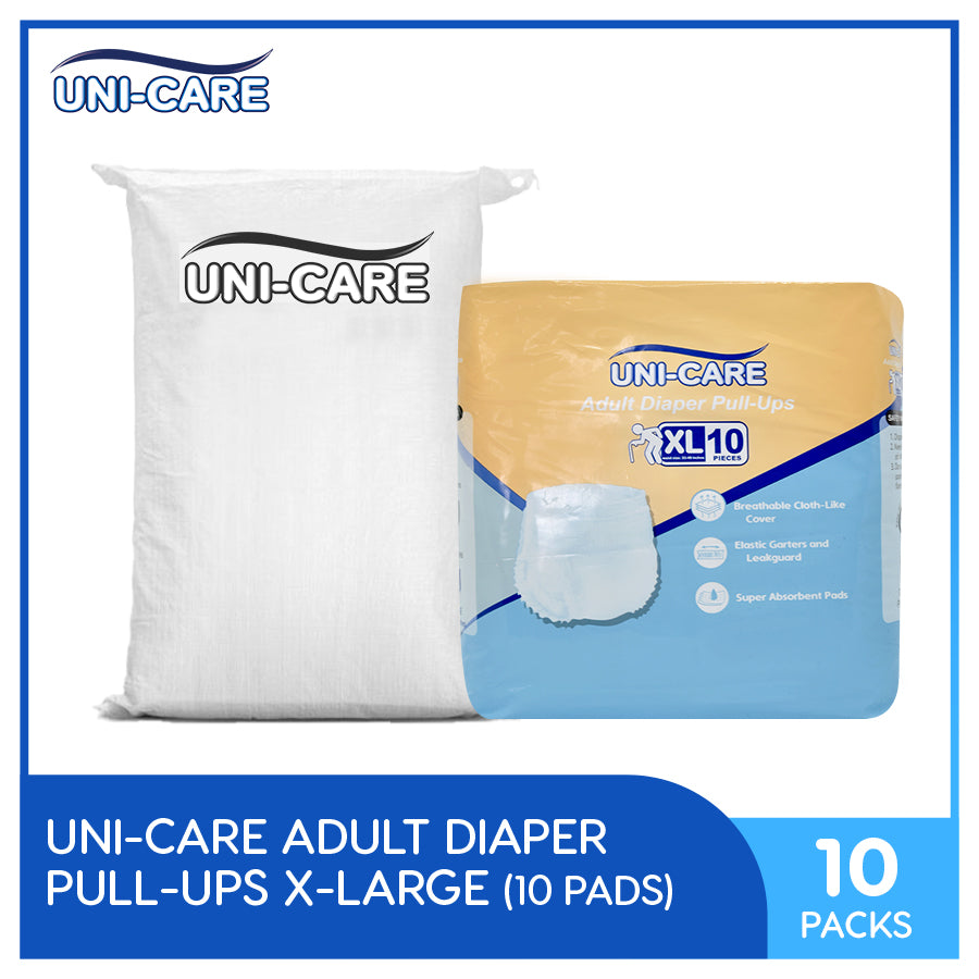 Uni-Care Adult Pull-Ups 10's (XL) Pack of 10 (1 Bale)