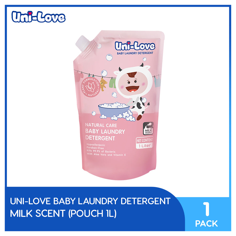 UniLove Baby Laundry Detergent 1L (Milk Scent) Pack of 1