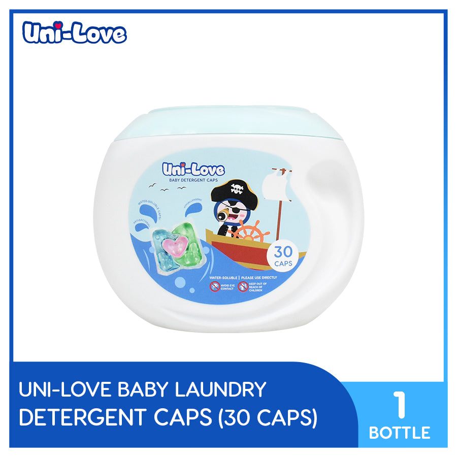 UniLove 3-in-1 Baby Detergent Caps 30's Bottle of 1