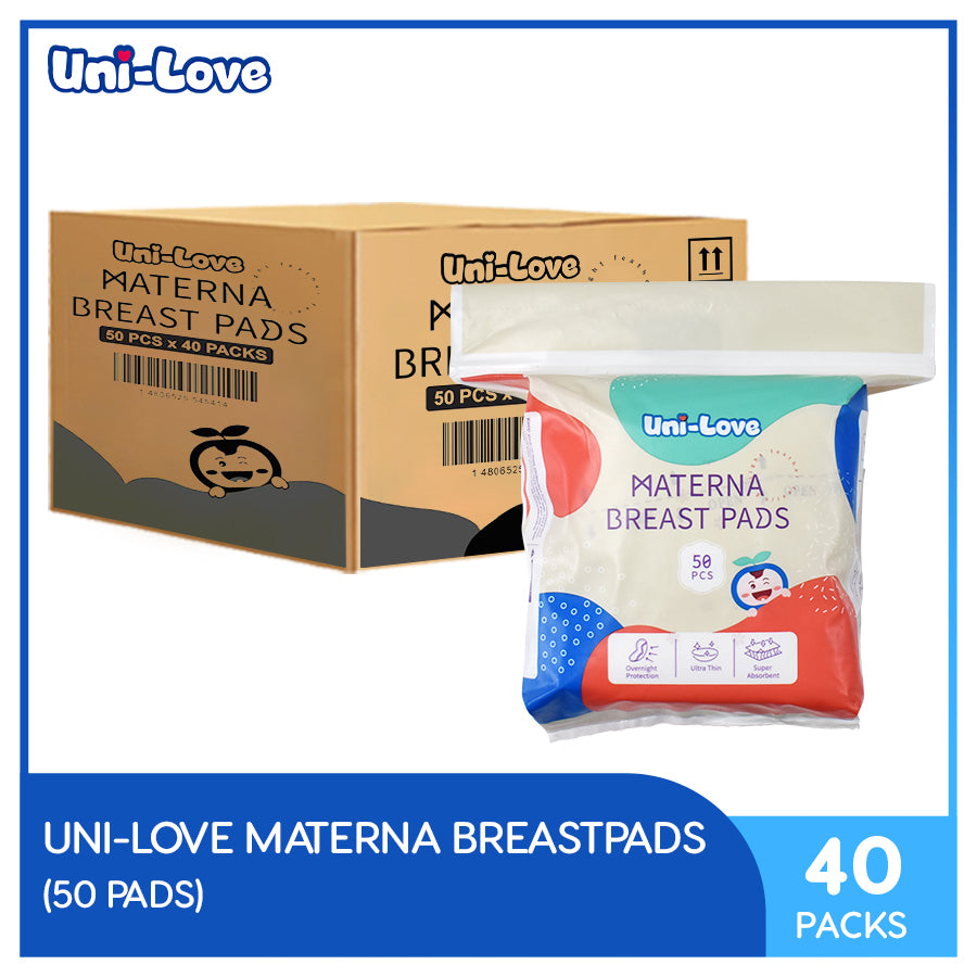 UniLove Materna Breastpads 50's Pack of 40 (1 Case)