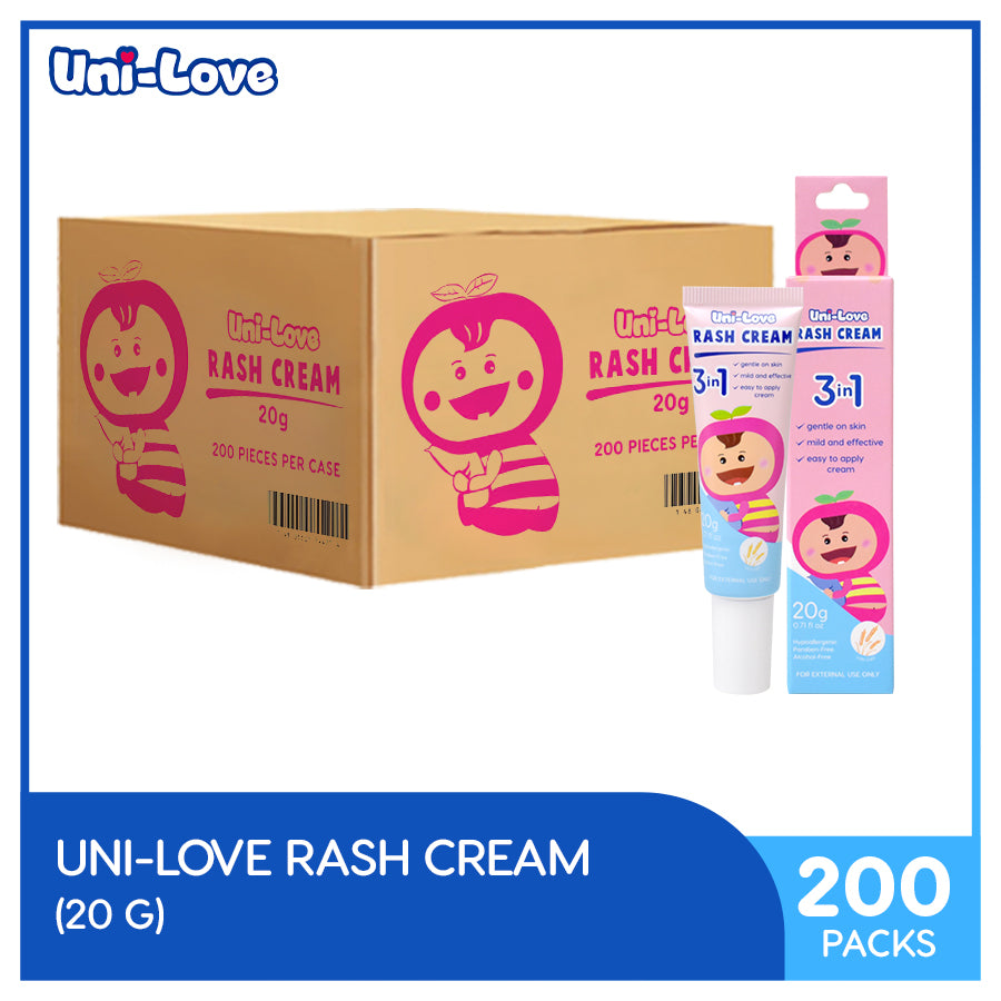 UniLove Rash Cream 20g Pack of 200 (1 Case)