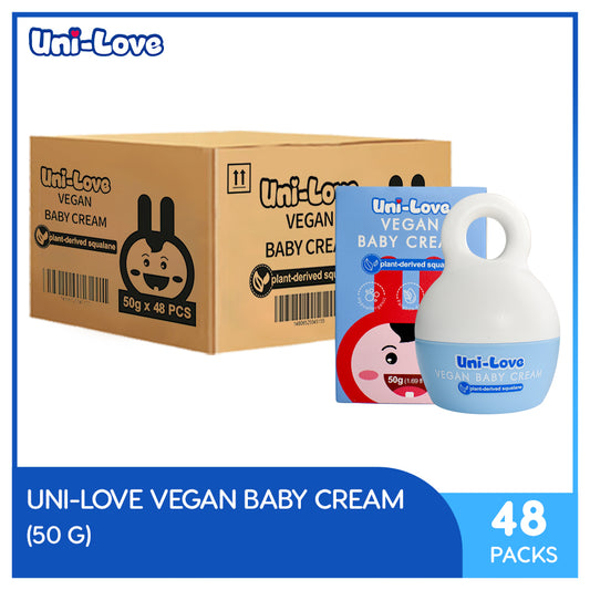 UniLove Vegan Baby Cream 50g Pack of 48 (1 Case)